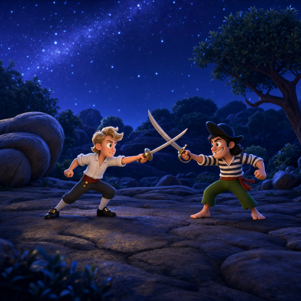 Monkey Island insult sword fighting