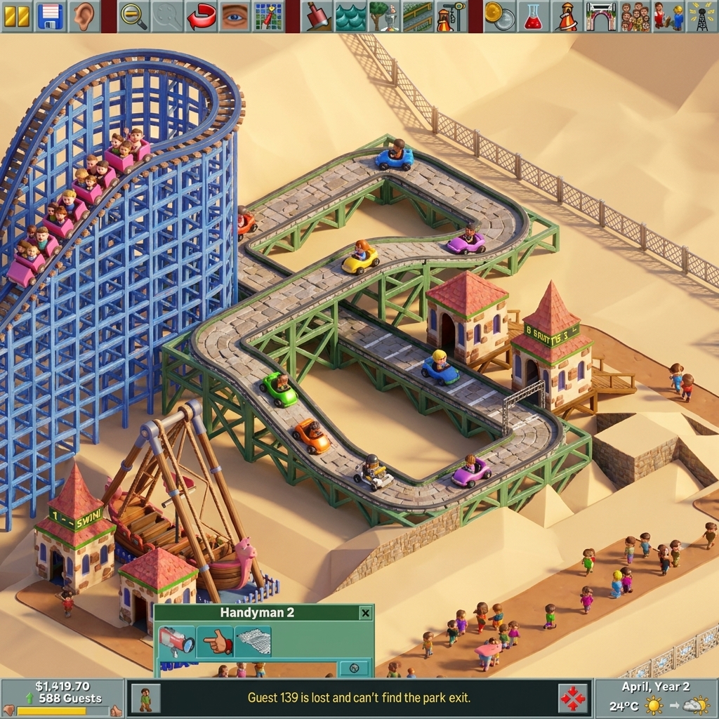 RollerCoaster Tycoon 3